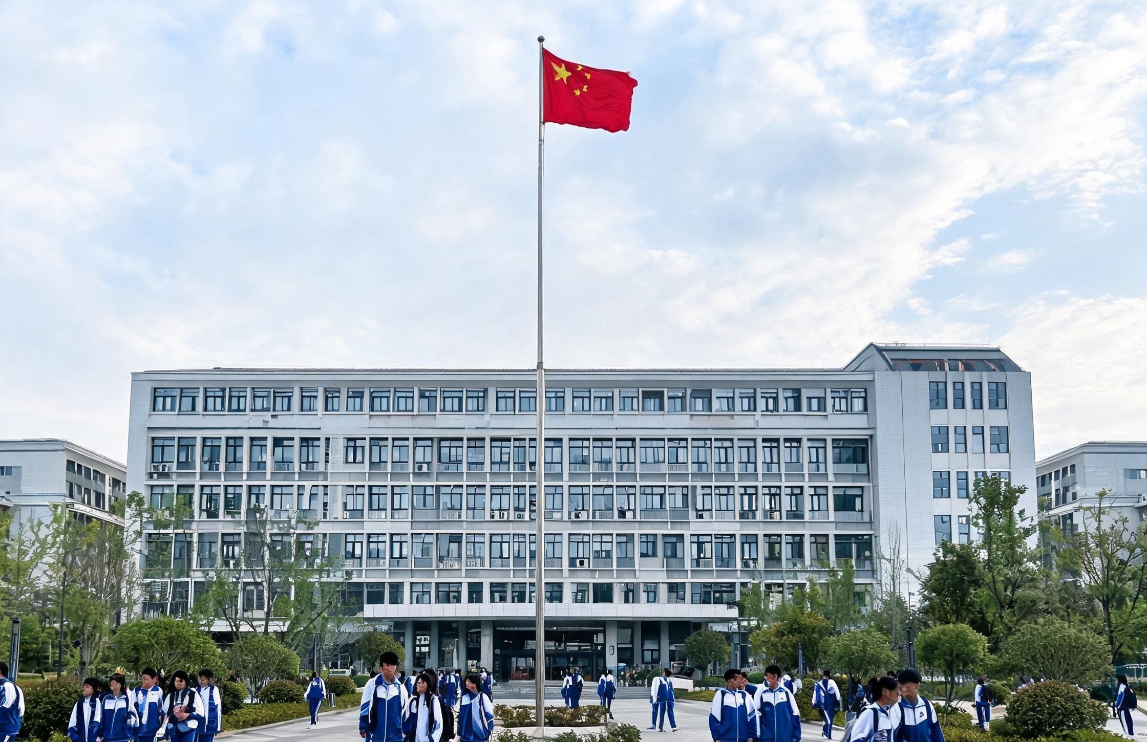 明德中学校园新闻照片